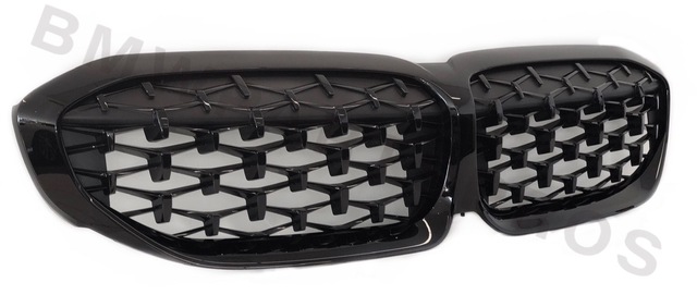 51139448474 - : BMW OEM SHADOW-LINE FRONT GRILLE for BMW: M340i, M340i xDrive Image