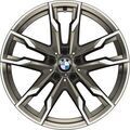 36118089878 - : BMW OEM 800M WHEEL IN CERIUM GREY W/ BURNISHED FACE 19" - FRONT for BMW: Z4 Image