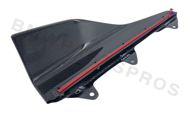 51192365985 - : BMW OEM M PERFORMANCE REAR SIDE SKIRT WINGLET IN CARBON FIBER  - LEFT for BMW: M2 Image