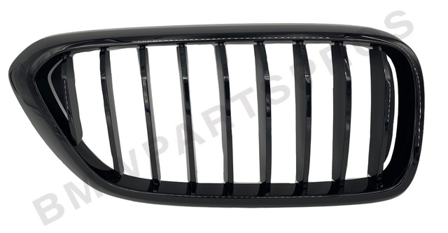 51712445002 - : BMW OEM M PERFORMANCE FRONT GRILLE IN GLOSS BLACK - RIGHT for BMW: 640i xDrive Gran Turismo Image