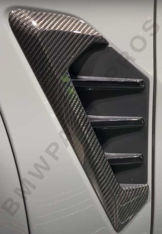 51135A3E057 - : BMW OEM M PERFORMANCE FENDER TRIM IN CARBON FIBER - LEFT for BMW Image