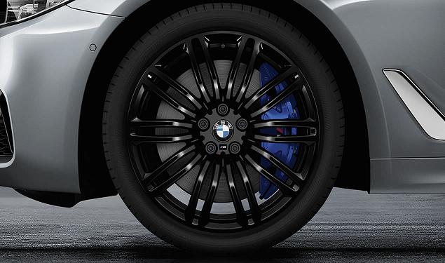 36110048022 - : BMW M PERFORMANCE 19 WINTER WHEEL &amp; TIRE 664M - BLACK, FRONT for BMW Image