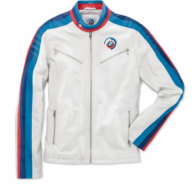 80142445932 - : BMW UNISEX MOTORSPORT HERITAGE LEATHER JACKET for BMW Image