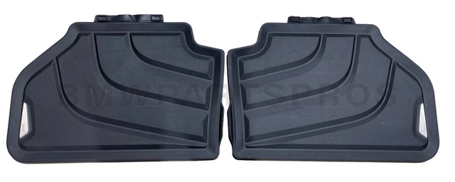 51472458443 - : BMW OEM ALL-WEATHER FLOOR MATS - REAR for BMW: X3, X4 Image