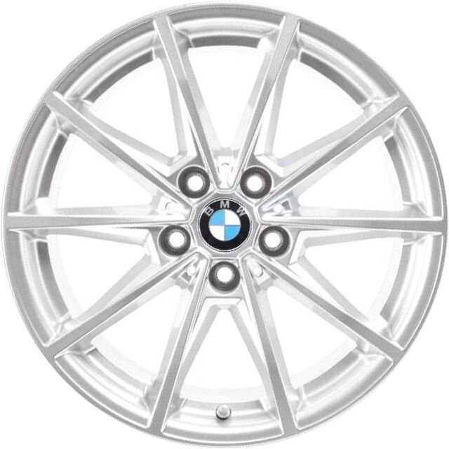 36116896762 - : BMW OEM 851 WHEEL IN SILVER 17" for BMW Image