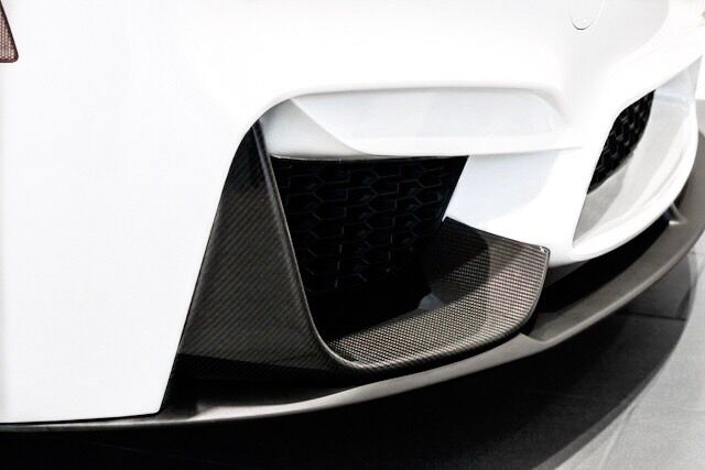 51192350712 - : BMW M PERFORMANCE CARBON FIBER FRONT SPLITTERS for BMW: M3, M4 Image