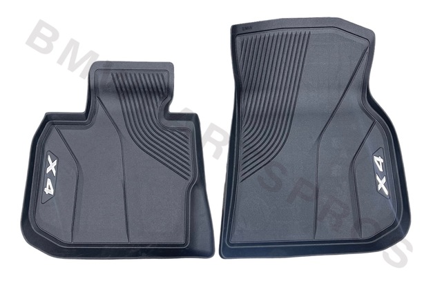 51472451367 - : BMW OEM ALL-WEATHER FLOOR LINERS - FRONT for BMW: X4 Image