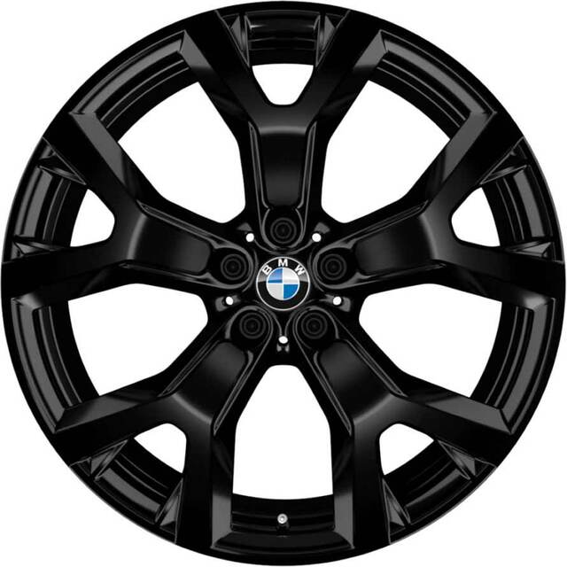 36116885461 - : BMW OEM WHEEL IN JET BLACK 21" for BMW: X7 Image