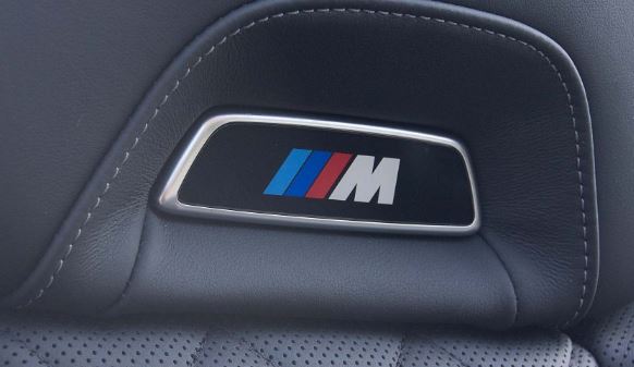 52108745038 - : BMW OEM ILLUMINATED BADGE -  "///M" for BMW: X3 Image