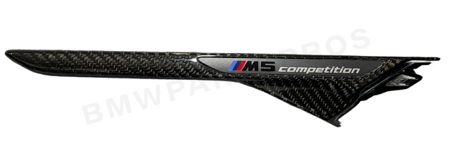 51719627254 - : BMW OEM M PERFORMANCE FENDER TRIM IN CARBON FIBER  - RIGHT for BMW Image