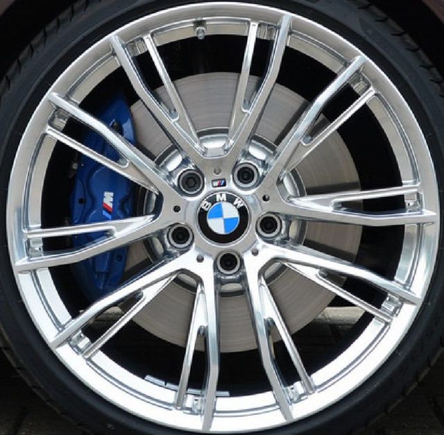36112287897 - : BMW M PERFORMANCE 20" SUMMER WHEEL AND TIRE SET 624M - POLISHED for BMW: 320i, 428i, 428i xDrive, 435i, 435i xDrive Image