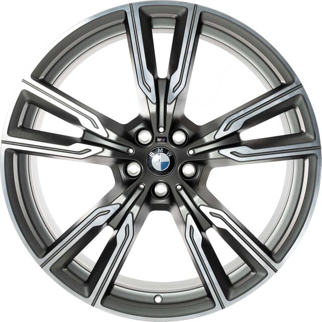 36118072003 - : BMW OEM 747M WHEEL IN CERIUM GREY 22" - REAR for BMW: X5, X6 Image