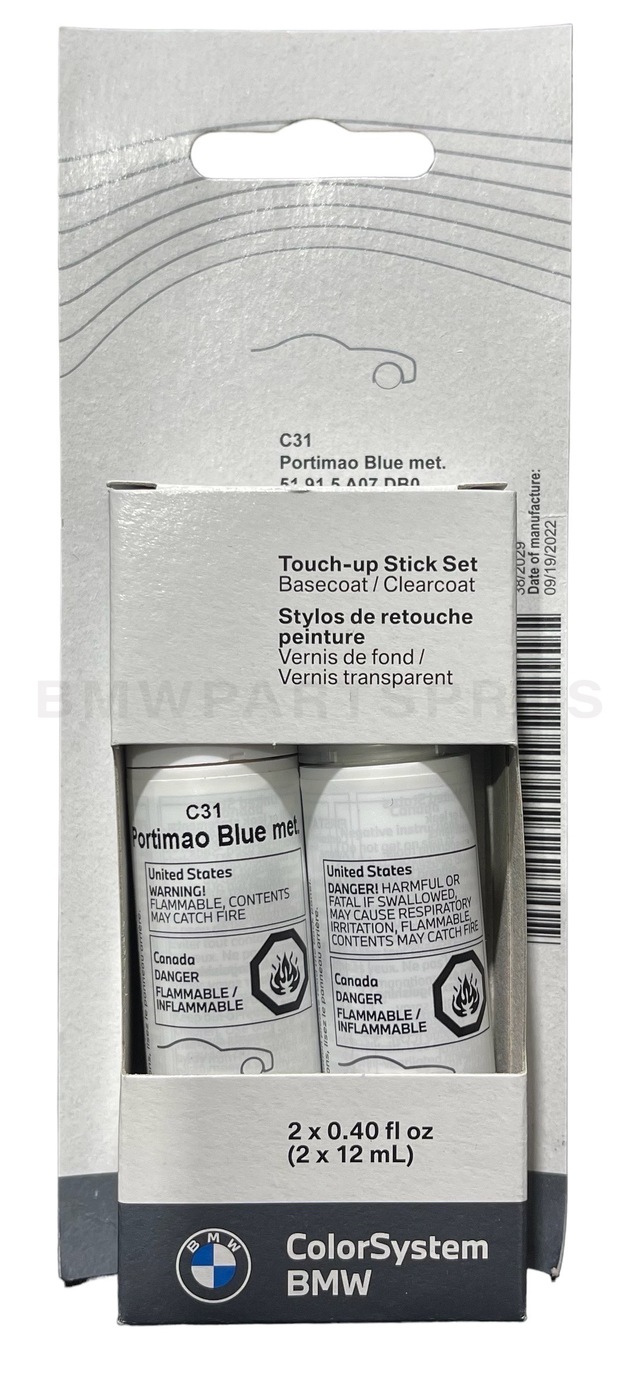 51915A07DB0 - : BMW TOUCH-UP STICK - PORTIMAO BLUE METALLIC for BMW Image