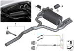 18302412432 - : BMW M PERFORMANCE EXHAUST SYSTEM for BMW: M2 Image