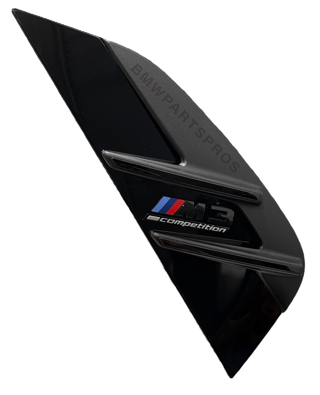 Bmw Oem Fender Gill In High-gloss Black - Right 51-13-8-076