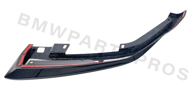 51192472302 - : BMW OEM M PERFORMANCE FRONT ATTACHMENT IN CARBON FIBER - RIGHT for BMW Image