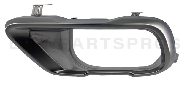 51128093096 - : BMW OEM CERIUM GREY EXHAUST TRIM, RIGHT - 50iX ENGINE for BMW: X5, X7 Image