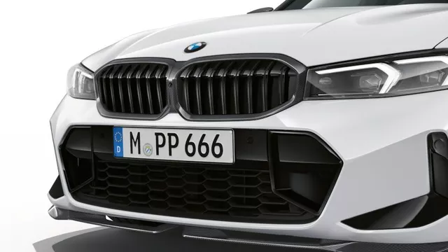 51719632873 - : BMW M PERFORMANCE CARBON FIBER FRONT GRILLE for BMW Image