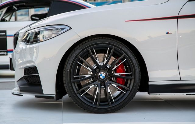 36112287896 - : BMW M PERFORMANCE 20" SUMMER WHEEL AND TIRE SET 624M - MATTE BLACK for BMW: 320i xDrive, 328d, 328d xDrive, 330e, 330i, 330i xDrive, 340i, 340i xDrive, 428i, 428i xDrive, 430i, 430i xDrive, 435i, 435i xDrive, 440i, 440i xDrive Image