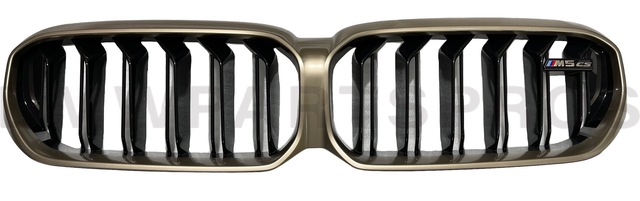 51138083180 - : BMW OEM "M5 CS" FRONT GRILLE IN GOLD BRONZE for BMW Image