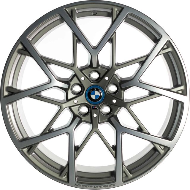 36116885303 - : BMW OEM 795M M PERFORMANCE WHEEL IN MATTE FERRIC GREY 20" - FRONT for BMW Image