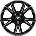36111543823 - : BMW OEM 893M WHEEL IN BI-COLOR JET BACK 19" - FRONT for BMW: 230i, 230i xDrive, M2, M240i, M240i xDrive Image