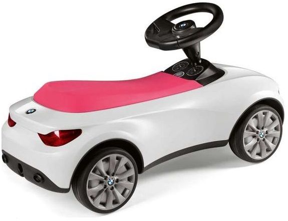80935B308D4 - : BMW BABY RACER lll IN WHITE &amp; RASBERRY RED for BMW Image