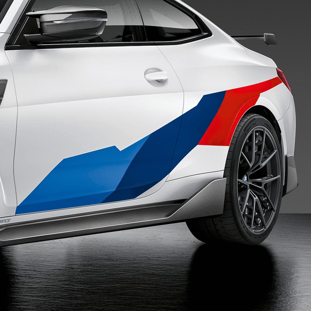 51145A14379 - : BMW OEM M PERFORMANCE WRAPPING DECAL SET for BMW: M4 Image