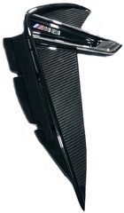 51138074873 - : BMW M PERFORMANCE CARBON FIBER/CHROME AIR BREATHER - LEFT for BMW: M8 Image