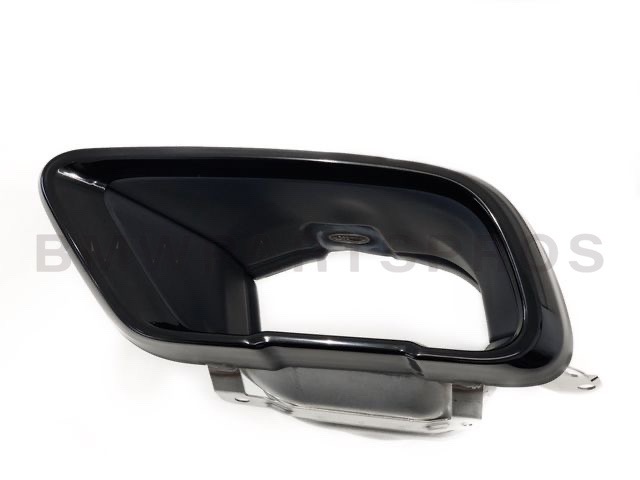 51125A5C8F3 - : BMW OEM EXHAUST TIP IN SHADOW-LINE BLACK - LEFT for BMW: X5, X6, X7 Image