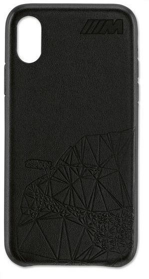 80212466322 - : BMW M LEATHER PHONE COVER - iPHONE 11 PRO for BMW Image