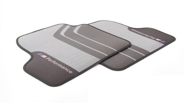 51472409930 - : BMW M PERFORMANCE FLOOR MATS - REAR / COUPE for BMW: 230i, 230i xDrive, M2, M240i, M240i xDrive Image