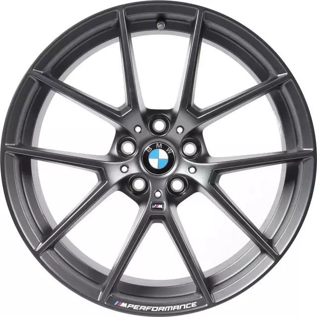 36116895391 - : BMW OEM 898M WHEEL IN FROZEN GUNMETAL GREY 19" - REAR for BMW Image