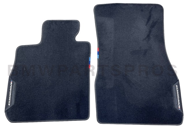 51472467903 - : BMW M PERFORMANCE FLOOR MATS - COUPE/CONVERTIBLE for BMW: 840i, M8 Image