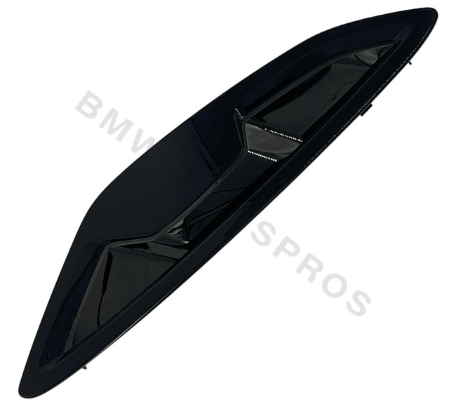51138080614 - : BMW OEM HIGH-GLOSS BLACK SIDE GILL - RIGHT for BMW: 840i, 840i Gran Coupe, 840i xDrive, 840i xDrive Gran Coupe, M850i xDrive, M850i xDrive Gran Coupe Image