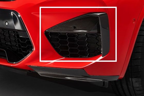 2020-2021 BMW X4 Bmw M Performance Carbon Fiber Air Duct