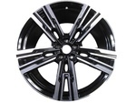 36115A19DF1 - : BMW OEM 908M WHEEL IN BLACK ll SOLID W/ BRIGHT TURNED 21" - REAR for BMW: 740i, 750e xDrive, 760i xDrive, i7 Image