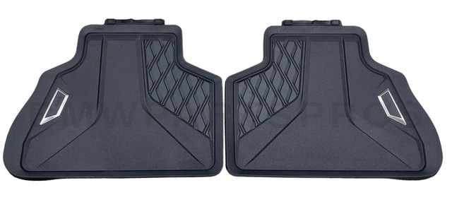 51472458552 - : BMW OEM ALL-WEATHER FLOOR MATS - REAR for BMW: X5 Image