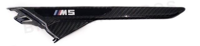 51712447093 - : BMW OEM M PERFORMANCE FENDER TRIM IN CARBON FIBER - LEFT for BMW: M5 Image