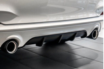 BMW M PERFORMANCE REAR DIFFUSER IN MATTE BLACK - BMW (51-19-2-343-355)