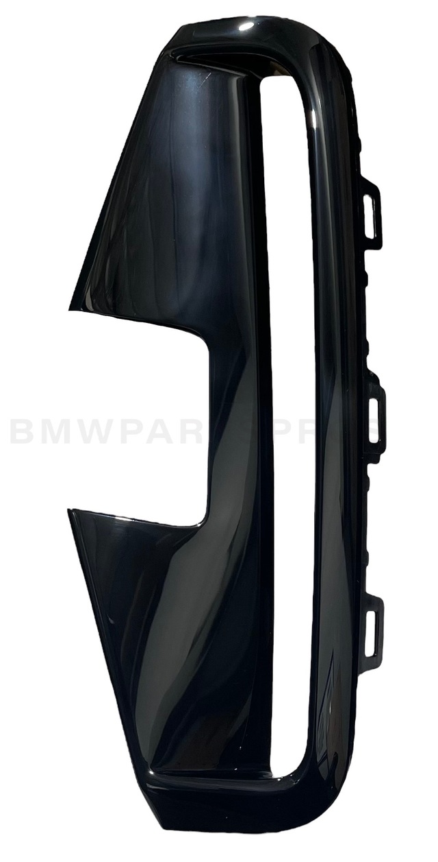 51118077069 - : BMW OEM HIGH GLOSS BLACK AIR DUCT TRIM - LEFT for BMW: M440i, M440i xDrive Image