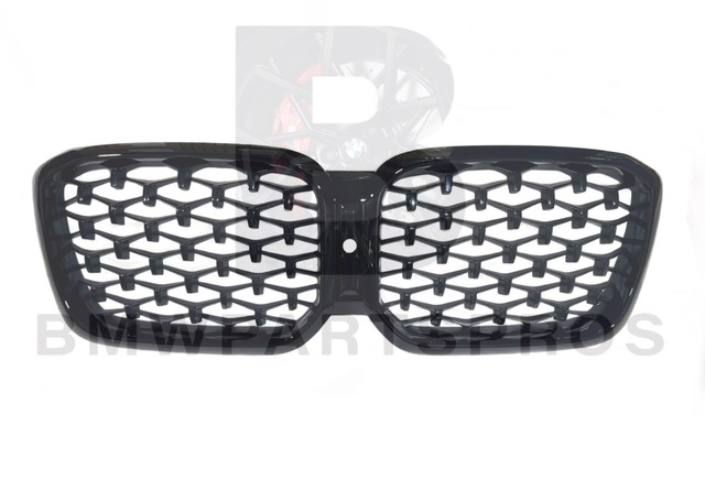51135A1AC60 - : BMW OEM HIGH-GLOSS BLACK FRONT GRILLE - X3/X4 LCI for BMW: X4 Image