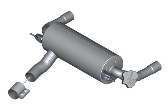 18302293766 - : BMW M PERFORMANCE EXHAUST SYSTEM - M235i/xi for BMW: M235i, M235i xDrive Image