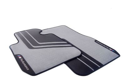 51472407303 - : BMW M PERFORMANCE ALL-WEATHER FLOOR MATS - FRONT for BMW: 320i, 320i xDrive, 328d, 328d xDrive, 328i, 328i xDrive, 330e, 330i, 330i xDrive, 335i xDrive, 340i, 340i xDrive, M3 Image