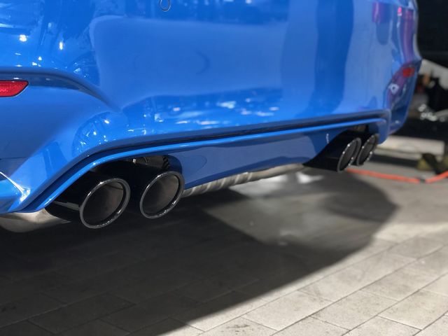 18107853892 - : BMW OEM BLACK CHROME EXHAUST TIP for BMW: M2, M3, M4 Image