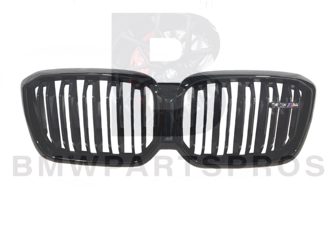 Bmw Oem High-gloss Black Front Grille - X3m Lci 51-13-8-082