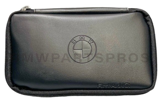 82111469062 - : BMW OEM FIRST AID KIT for BMW: 128i, 135i, 135is, 228i, 228i xDrive, 230i, 230i xDrive, 320i, 320i xDrive, 328d, 328d xDrive, 328i, 328i xDrive, 330e, 330i, 330i GT xDrive, 330i xDrive, 335d, 335i, 335i GT xDrive, 335i xDrive, 335is, 340i, 340i GT xDrive, 340i xDrive, 428i, 428i xDrive, 430i, 430i Gran Coupe, 430i xDrive, 435i, 435i xDrive, 440i, 440i xDrive, 528i, 528i xDrive, 530i, 530i xDrive, 535d, 535d xDrive, 535i, 535i GT, 535i GT xDrive, 535i xDrive, 540d xDrive, 540i, 540i xDrive, 550i, 550i GT xDrive, 550i xDrive, 640i, 640i Gran Coupe, 640i xDrive, 640i xDrive Gran Coupe, 640i xDrive Gran Turismo, 650i, 650i Gran Coupe, 650i xDrive, 650i xDrive Gran Coupe, 740e xDrive, 740i, 740i xDrive, 740Li, 740Li xDrive, 750i, 750i xDrive, 750Li, 750Li xDrive, 760Li, 840i, 840i Gran Coupe, Alpina B6 xDrive Gran Coupe, Alpina B7, M2, M235i, M235i xDrive, M240i, M240i xDrive, M3, M340i, M4, M440i Gran Coupe, M5, M550i xDrive, M6, M6 Gran Coupe, M760i xDrive, M8, X1, X2, X3, X4, X5, X6, X7, Z4 Image
