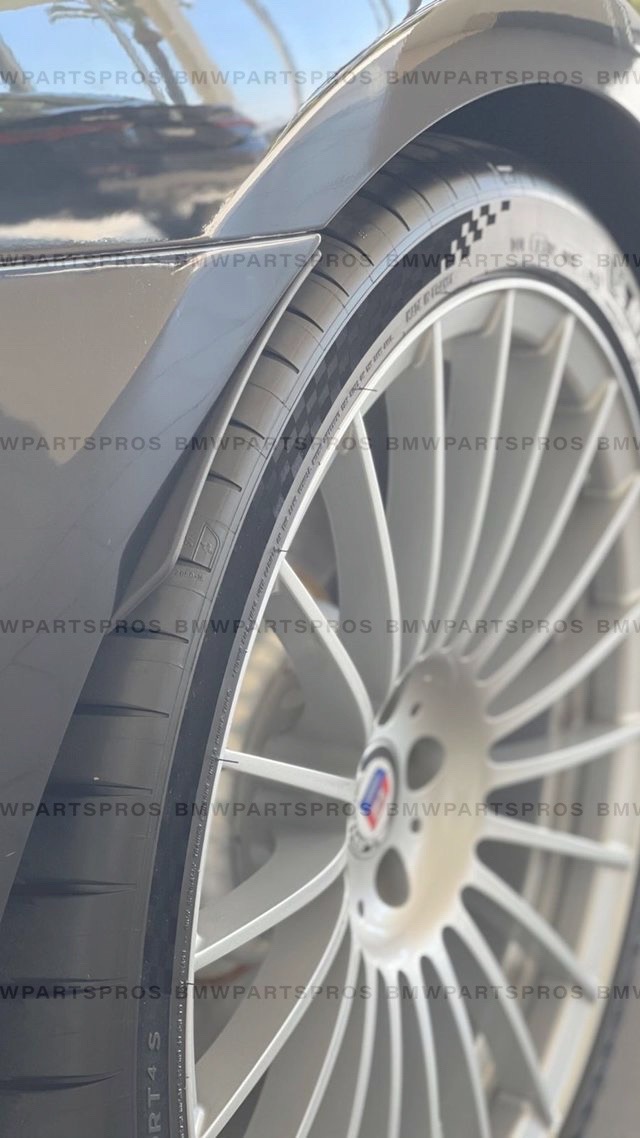 51137343762 - : BMW OEM WHEEL ARCH TRIM SET IN MATTE BLACK for BMW Image