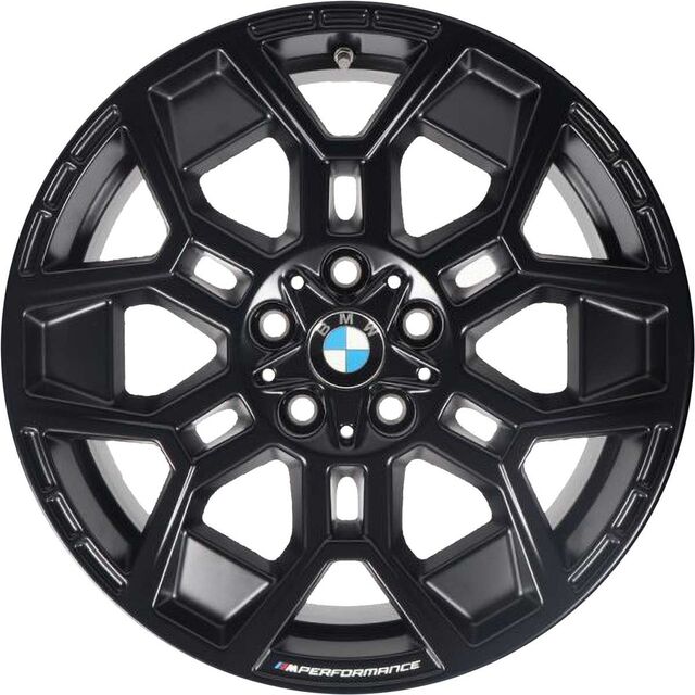 36116898047 - : BMW OEM 880M PERFORMANCE WHEEL IN MATTE BLACK 18" for BMW Image
