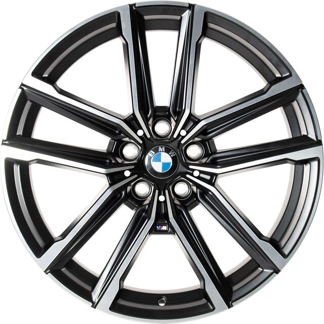 ラム 2021-2025 BMW Bmw Oem 797m Wheel In Matte Black W/ Burnished